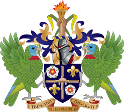 Emblem of Saint Lucia